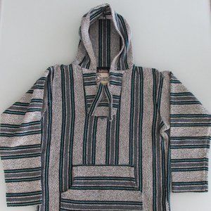 Miguel Geraldo Baja Style Hoodie Shirt Size Large